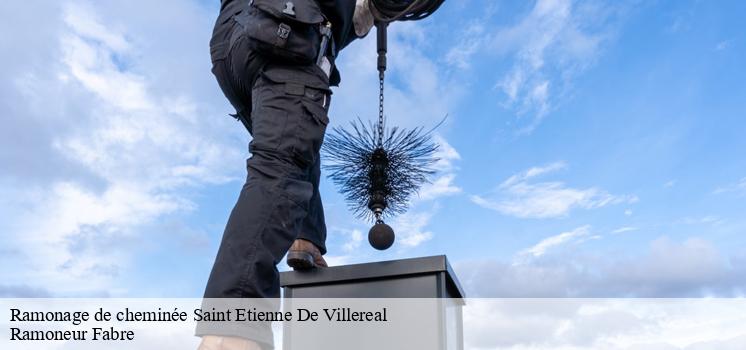 L’intervention de la sérieuse Entreprise de ramonage de cheminée en Saint Etienne De Villereal