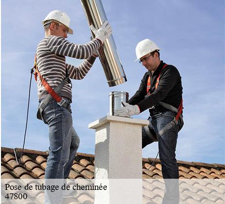 Pour des travaux conformes aux normes en pose de tubage de cheminée, optez les services de Ramoneur Fabre à Allemans Du Dropt