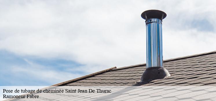 Une pose de tubage réussie avec Ramoneur Fabre à Saint Jean De Thurac